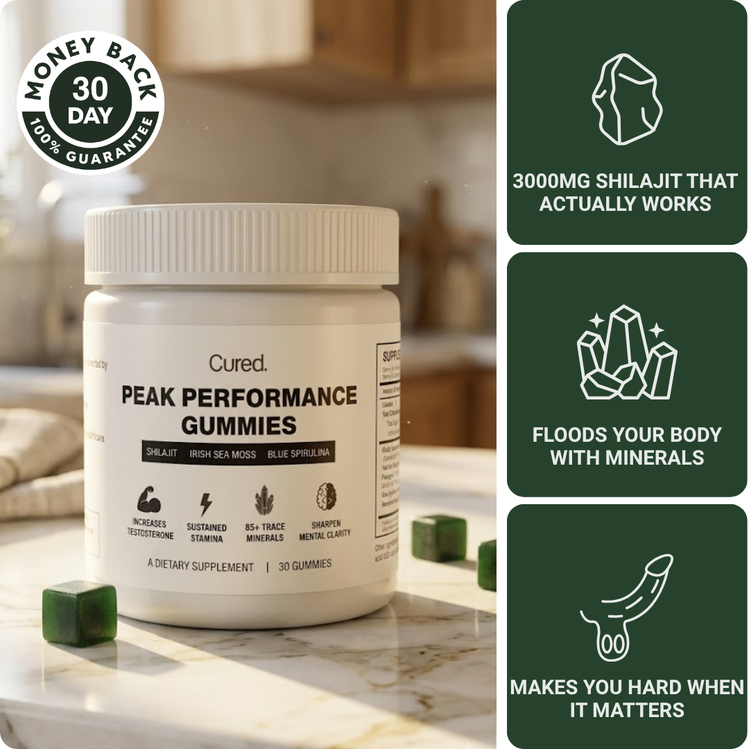 CURED® Peak Performance Gummies