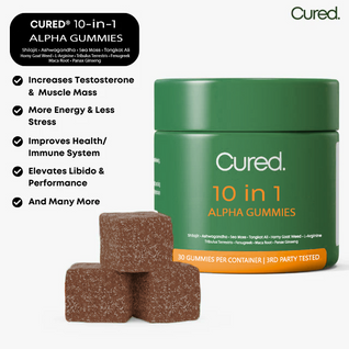 LABOR DAY - Cured®  10-in-1 Alpha Gummies