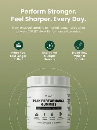 CURED® Peak Performance Gummies