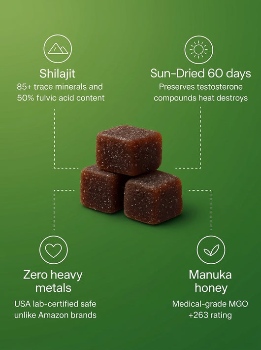 Healed Pure Shilajit Gummies