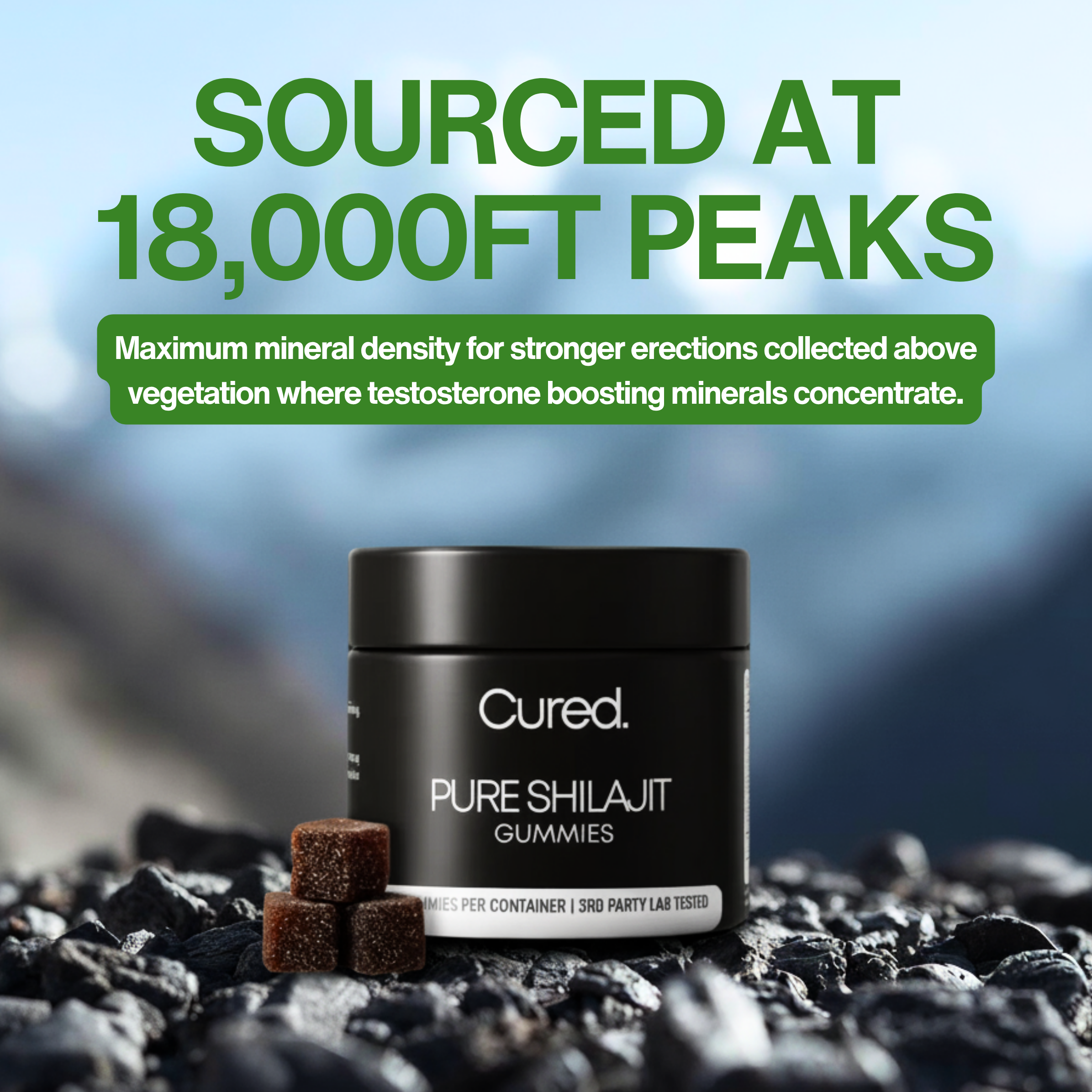 Healed Pure Shilajit Gummies