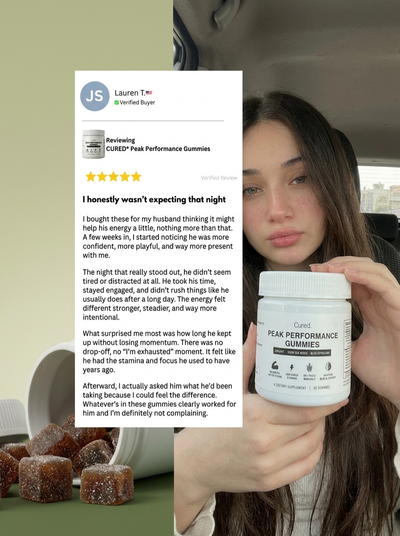 CURED® Peak Performance Gummies