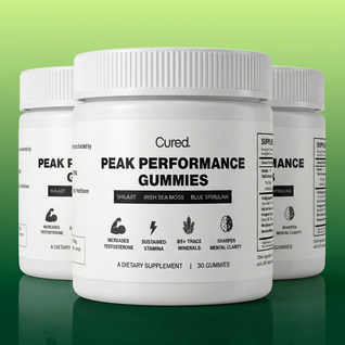 CURED® Peak Performance Gummies Pack of 3